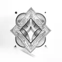 nerdy nametattoo aaron tattoo design idea