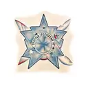 scroll for names with stars  tattoo design idea