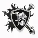 Raiders tattoo design idea