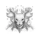 scissors  tattoo design idea