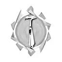 scissors  tattoo design idea