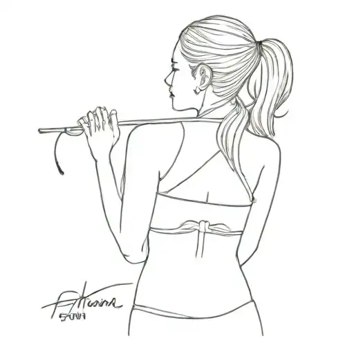 back to a feminist women tattoo design idea