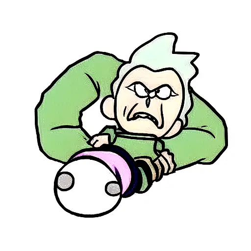 Rick and morty tattoo design idea