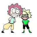 Rick and morty tattoo design idea