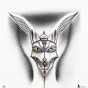 Anubis tattoo design idea