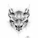 pantera negra tattoo design idea