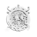 the number twenty in roman numbers with a lot of greek and roman details tattoo design idea