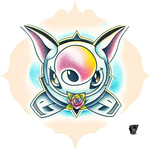 Umbreon tattoo design idea