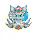 Umbreon tattoo design idea