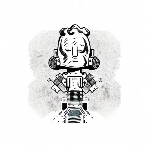 fallout new vegas tattoo design idea
