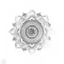 sleeve mandala chakra buddha pomegranate and armenian themes tattoo design idea