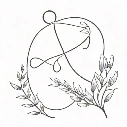 My husband and I want to have a tattoo we both can have and reflects us. We both like minimal but not so cliche styles.  tattoo design idea