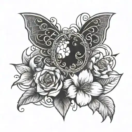 Lust camality  tattoo design idea