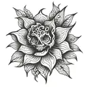 Lust camality  tattoo design idea