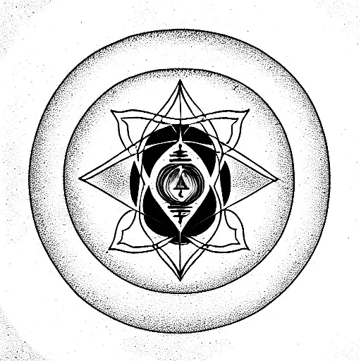 chakras tattoo design idea
