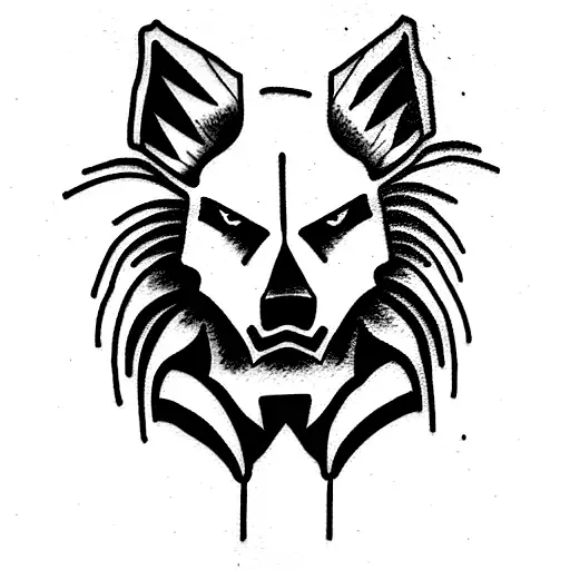 lobo tattoo design idea