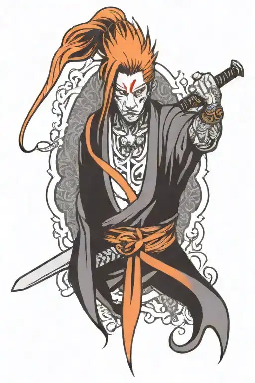 elden Ring malenia blade of miquella tattoo design idea