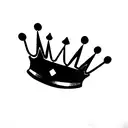 King's Crown tattoo design idea