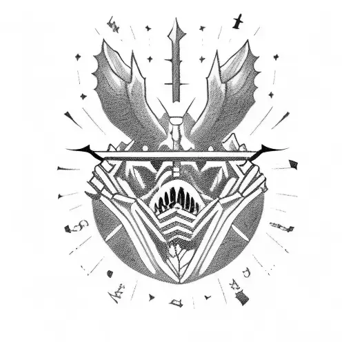 "get clapped" crossed out with "stay strapped" written below tattoo design idea