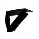 three letters merged together, Letter A, letter L, and the letter M tattoo design idea