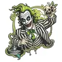 beetlejuice tattoo design idea