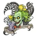beetlejuice tattoo design idea