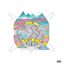 african tribal sunrise integrated with the chicago skyline technology and binary coding tattoo design idea