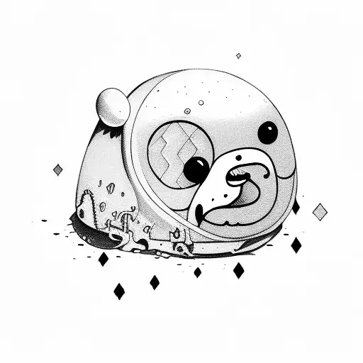 adventure time  tattoo design idea