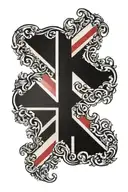 England flag tattoo design idea