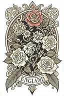 England  tattoo design idea