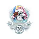 death before dishonor tattoo design idea