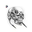 death before dishonor tattoo design idea