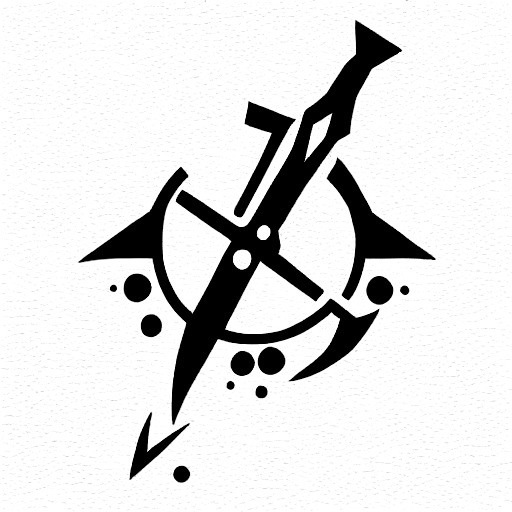 Uchiha Keyblade tattoo design idea