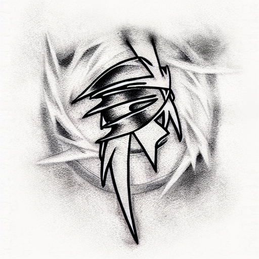 Uchiha clan Keyblade tattoo design idea