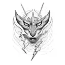 Lightning Bolt tattoo design idea