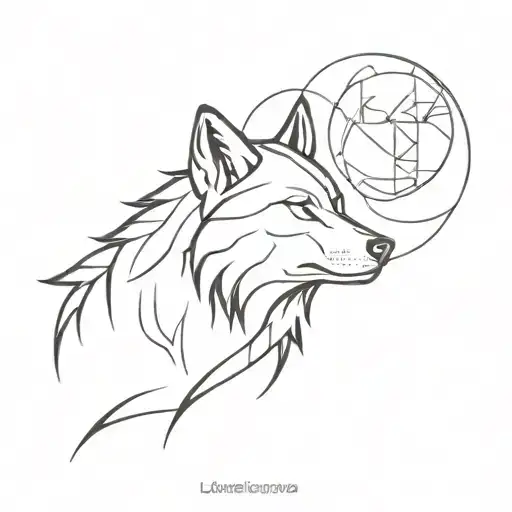 Galatasaray, wolf, relaxation tattoo design idea