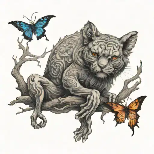 my battle with major depression, the love of my family and the family efforts with my 5 year old son with KBG syndrome  tattoo design idea