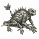 my battle with major depression, the love of my family and the family efforts with my 5 year old son with KBG syndrome  tattoo design idea
