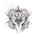 Overthinking tattoo design idea