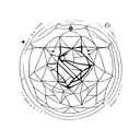 leo and virgo constellation finger tattoo design idea