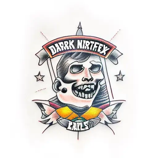 dark netflix series tattoo design idea