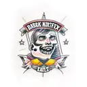 dark netflix series tattoo design idea