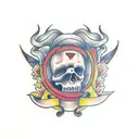 dark netflix series tattoo design idea
