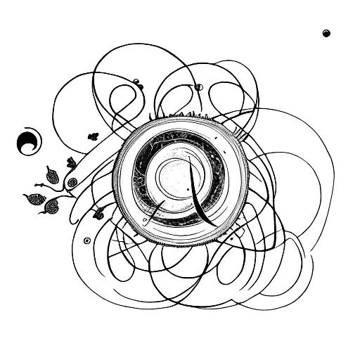 Lunar sonata tattoo design idea