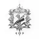 Roman numeral 24 and KLR tattoo design idea