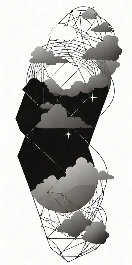 stormy weather   tattoo design idea