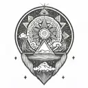 weather  tattoo design idea