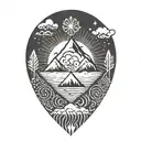 weather  tattoo design idea