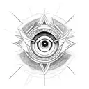 eye of sauron star wars  tattoo design idea