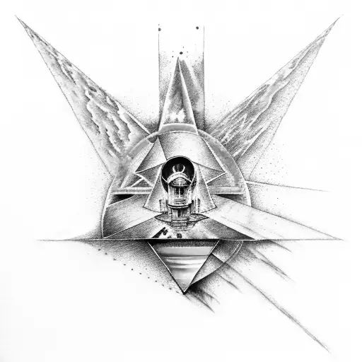 pink floyd, dark side of the moon, aquarelle, heart tattoo design idea